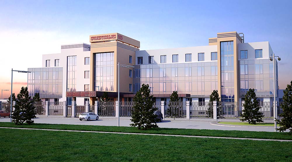 Центральная станция скорой медицинской помощи в г. Астана